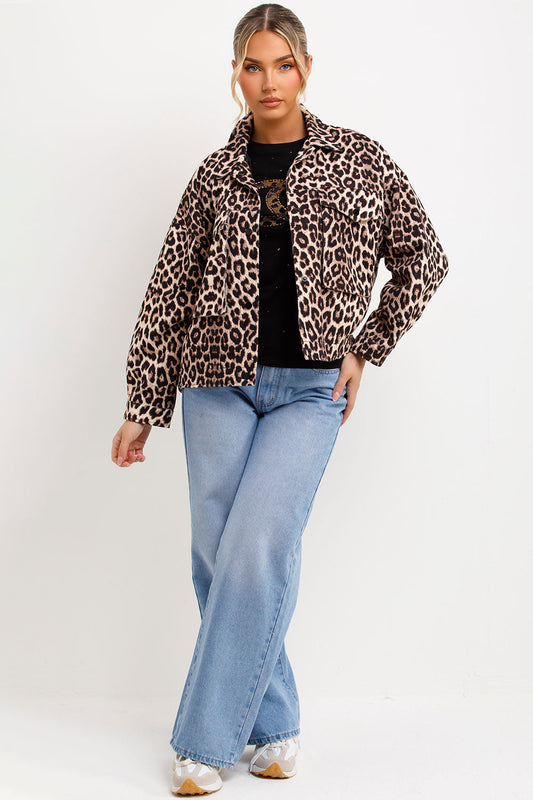 Leopard Print Jacket