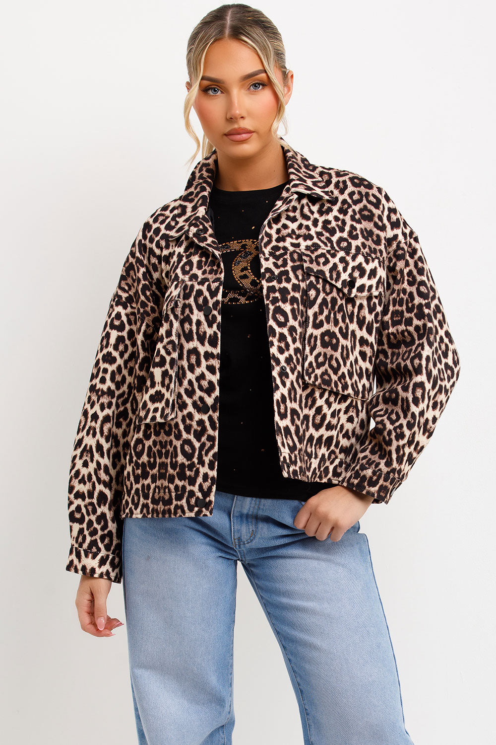 Leopard Print Jacket