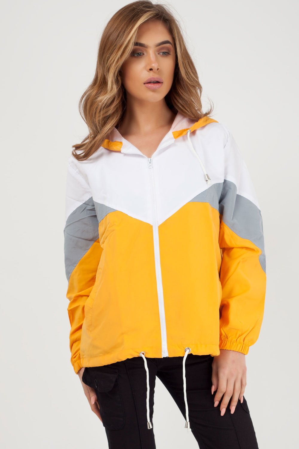 Hooded Windbreaker Sports Festival Jacket