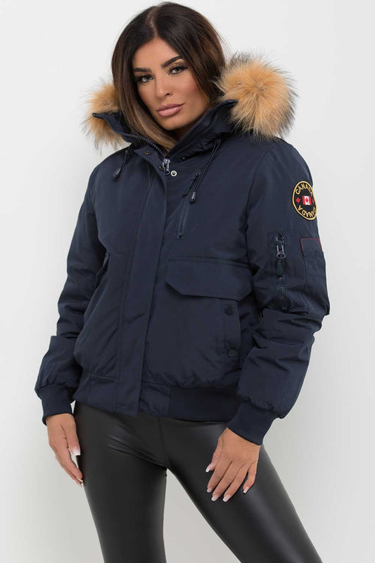 zavetti canada bomber jacket womens