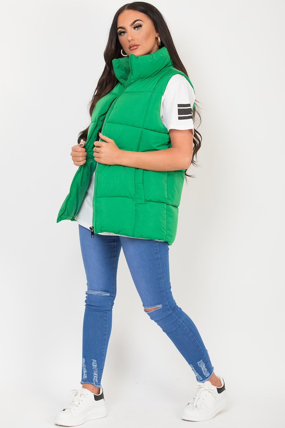 Green Gilet Body Warmer