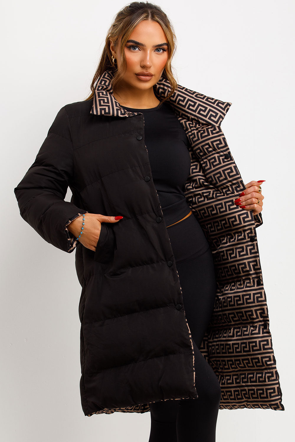 Reversible Padded Puffer Coat