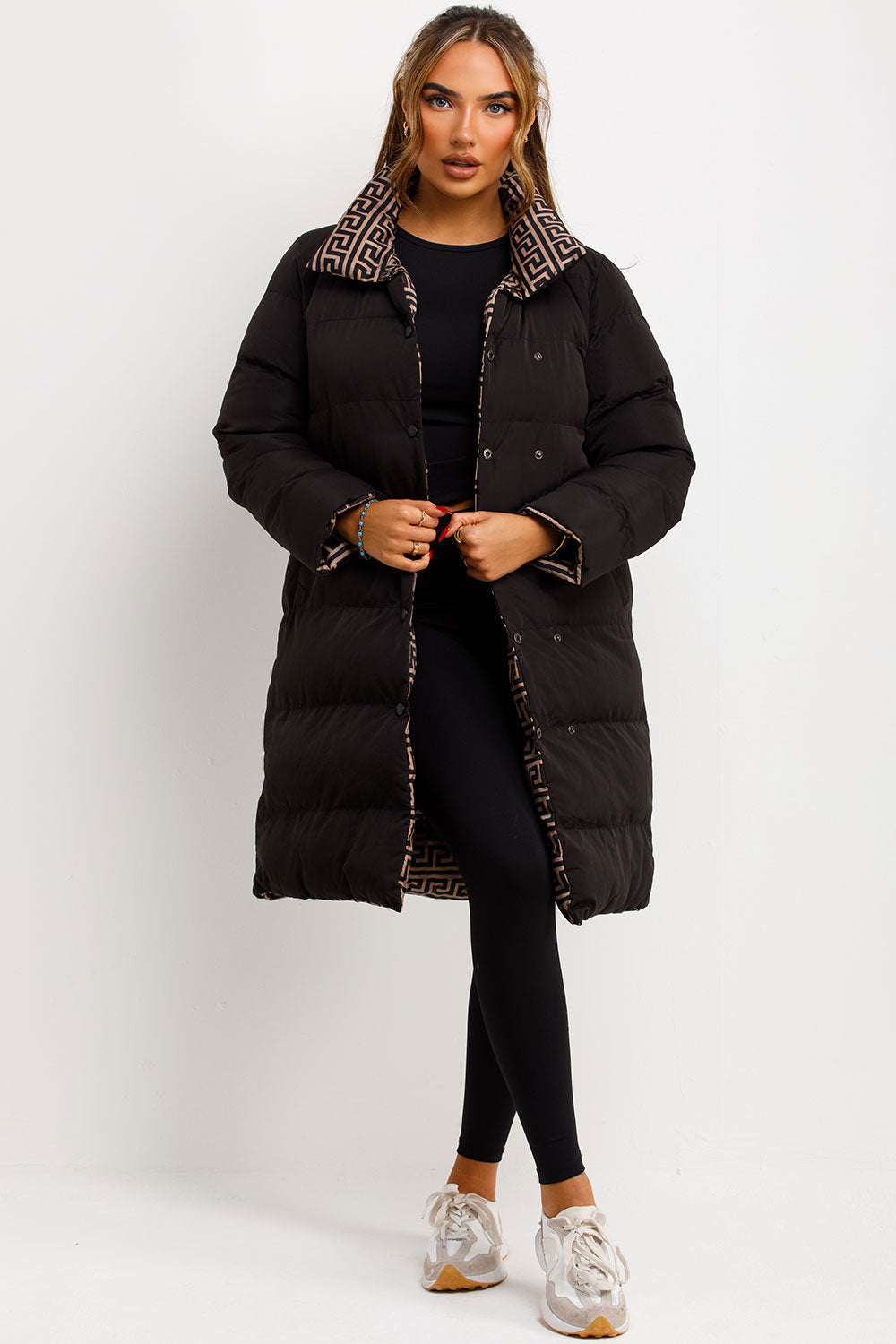 Reversible Padded Puffer Coat