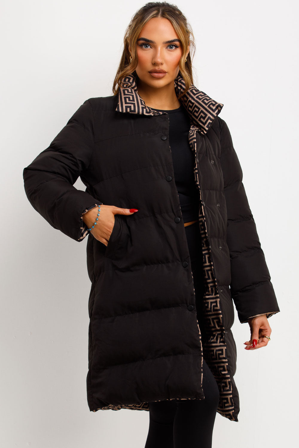 Reversible Padded Puffer Coat