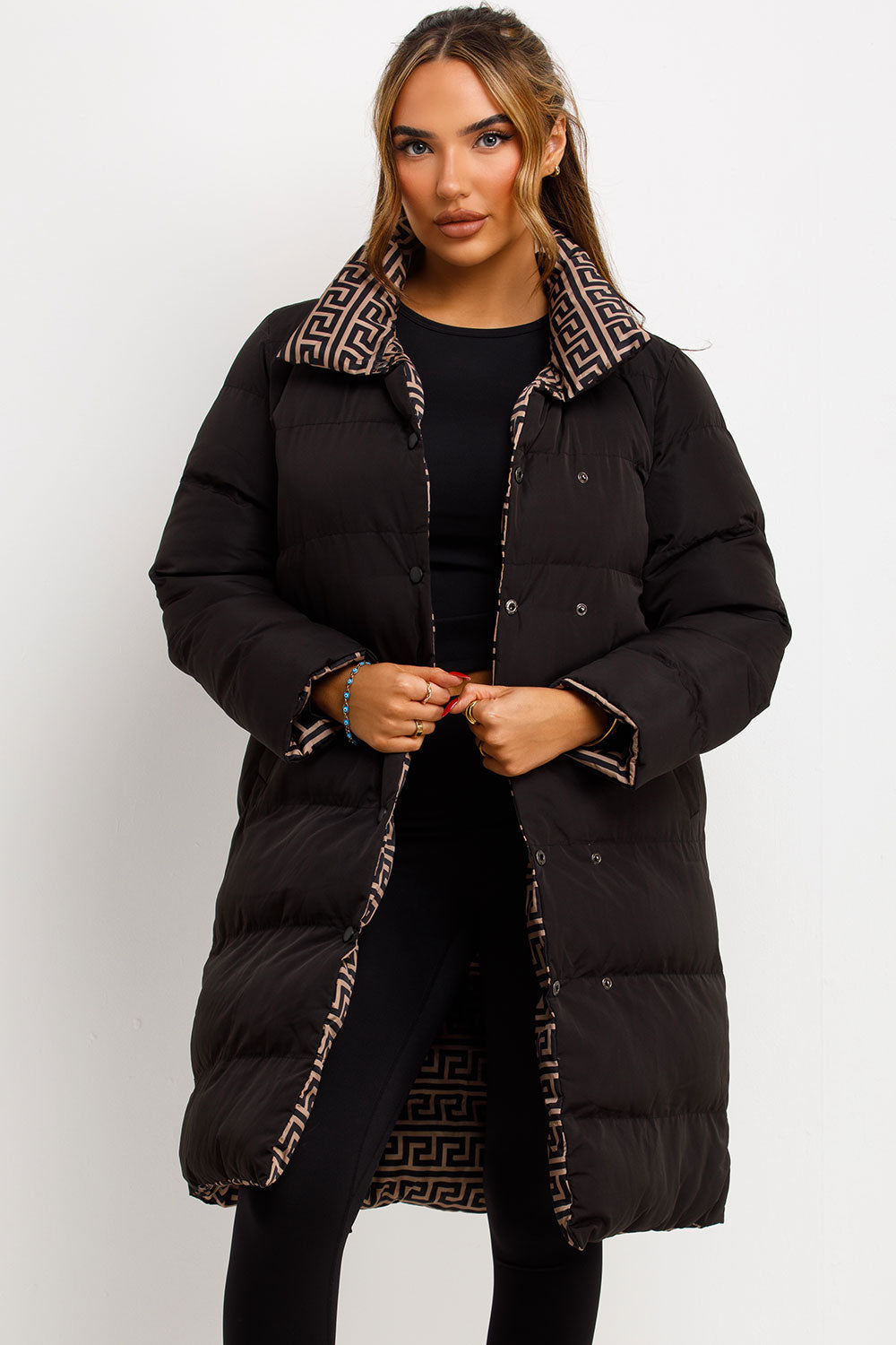 Reversible Padded Puffer Coat