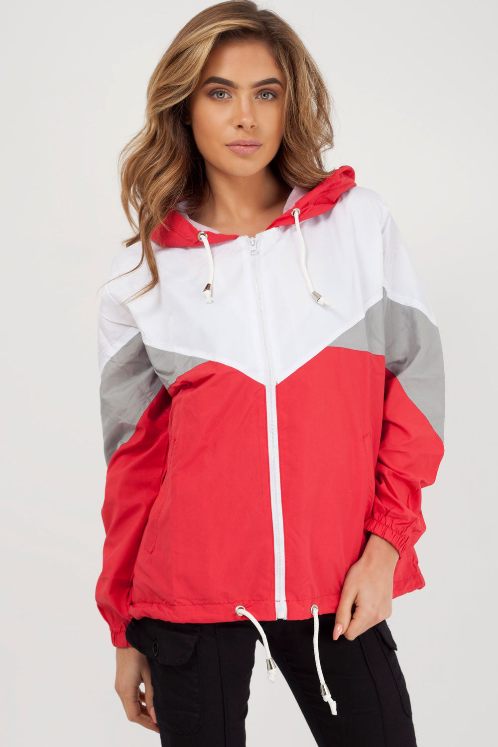 Hooded Windbreaker Sports Festival Jacket