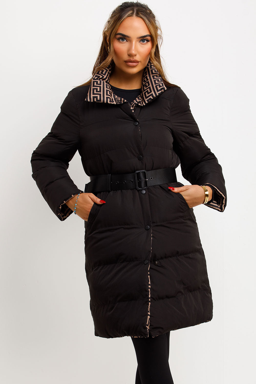 Reversible Padded Puffer Coat