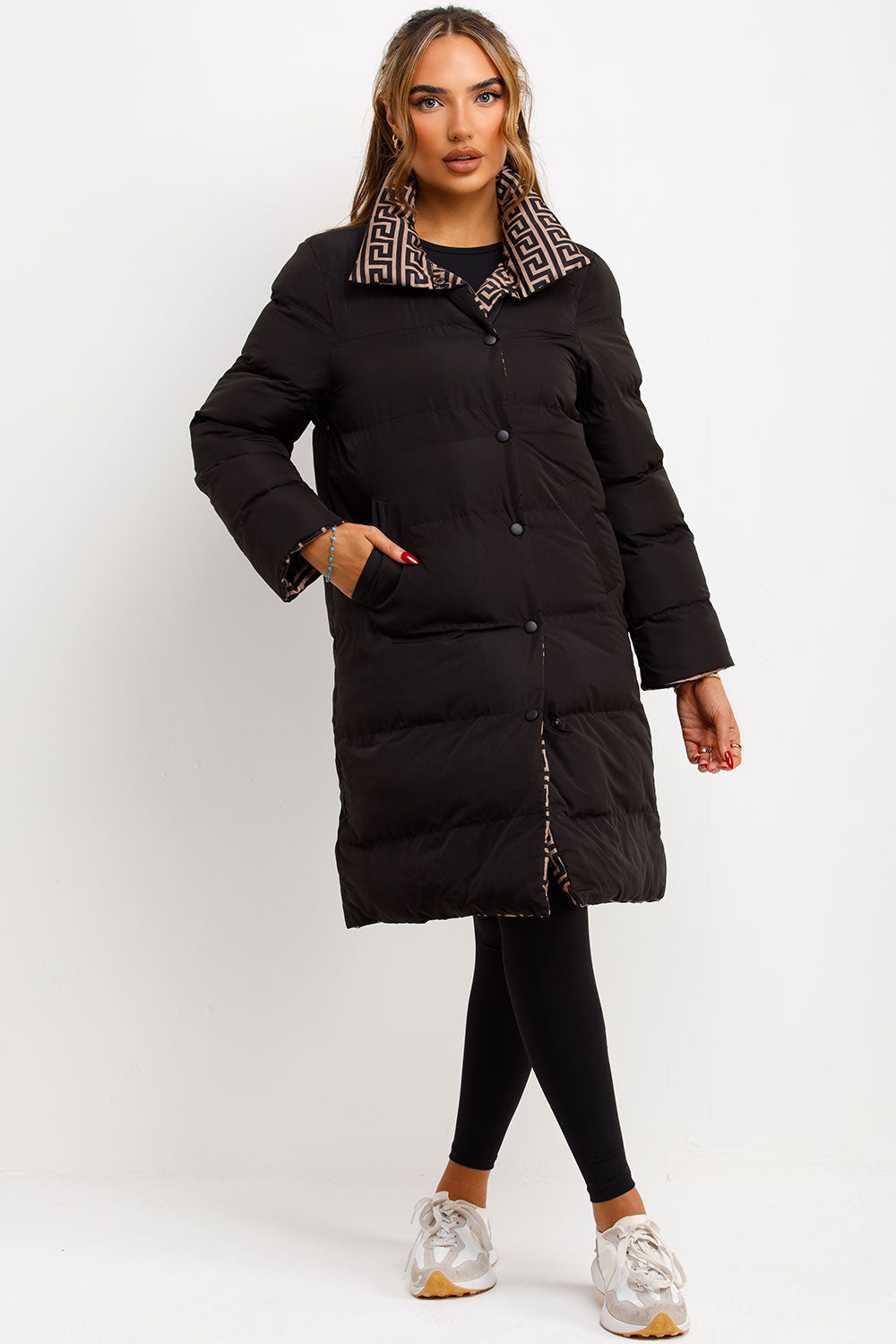 Reversible Padded Puffer Coat